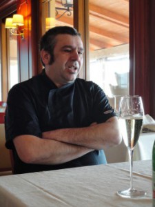 Nanni Solinas, chef of ristorante lido chelo