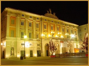 Map of Italy's opera houses - teatro verdi trieste