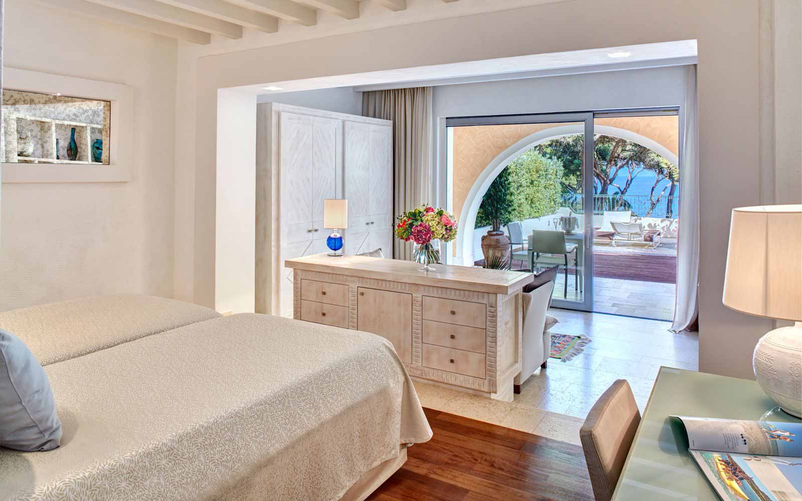 Hotel Castello Prestige Plus Bedroom at Forte Village Resort