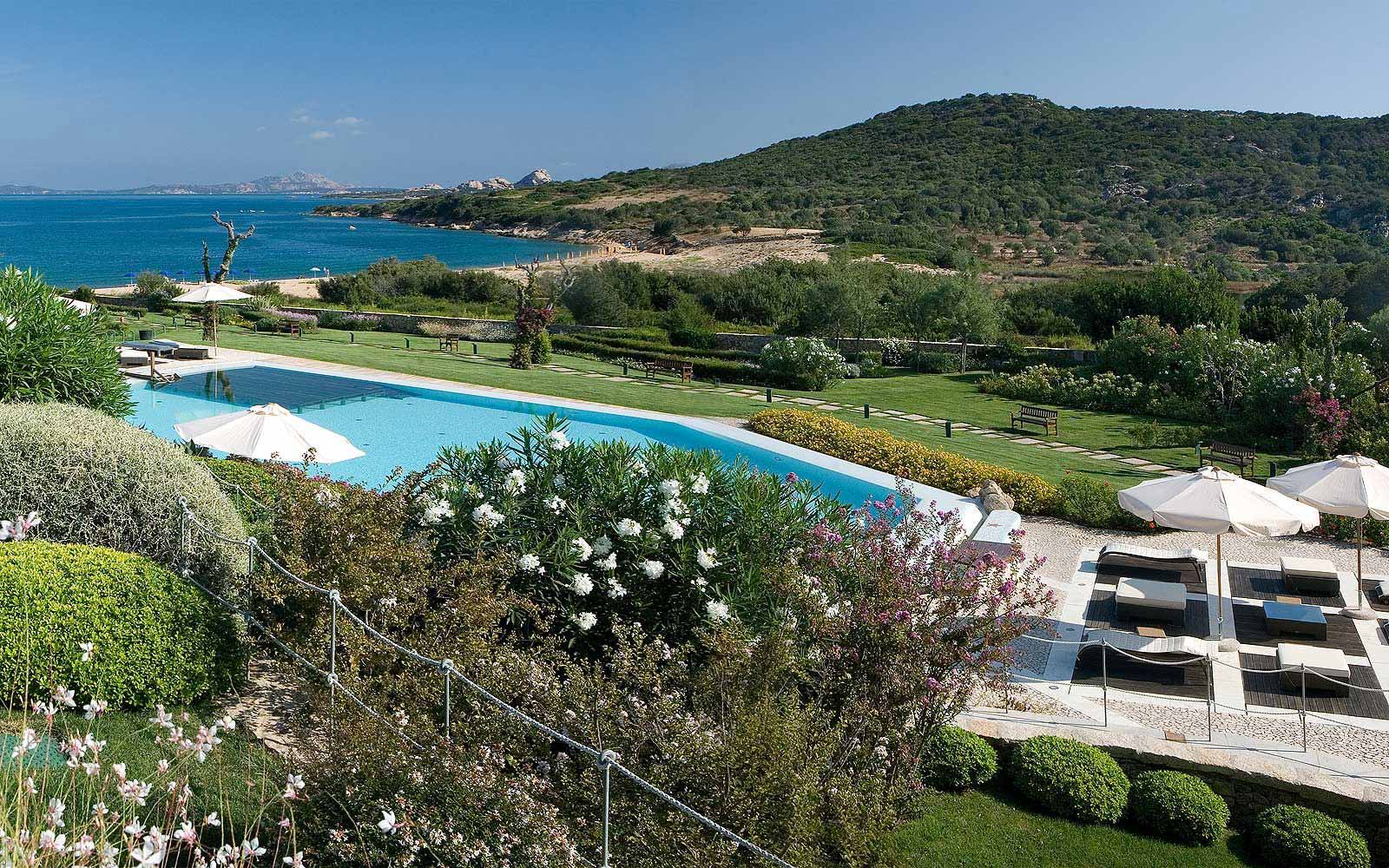 Panoramic view of the L'Ea Bianca Luxury Resort