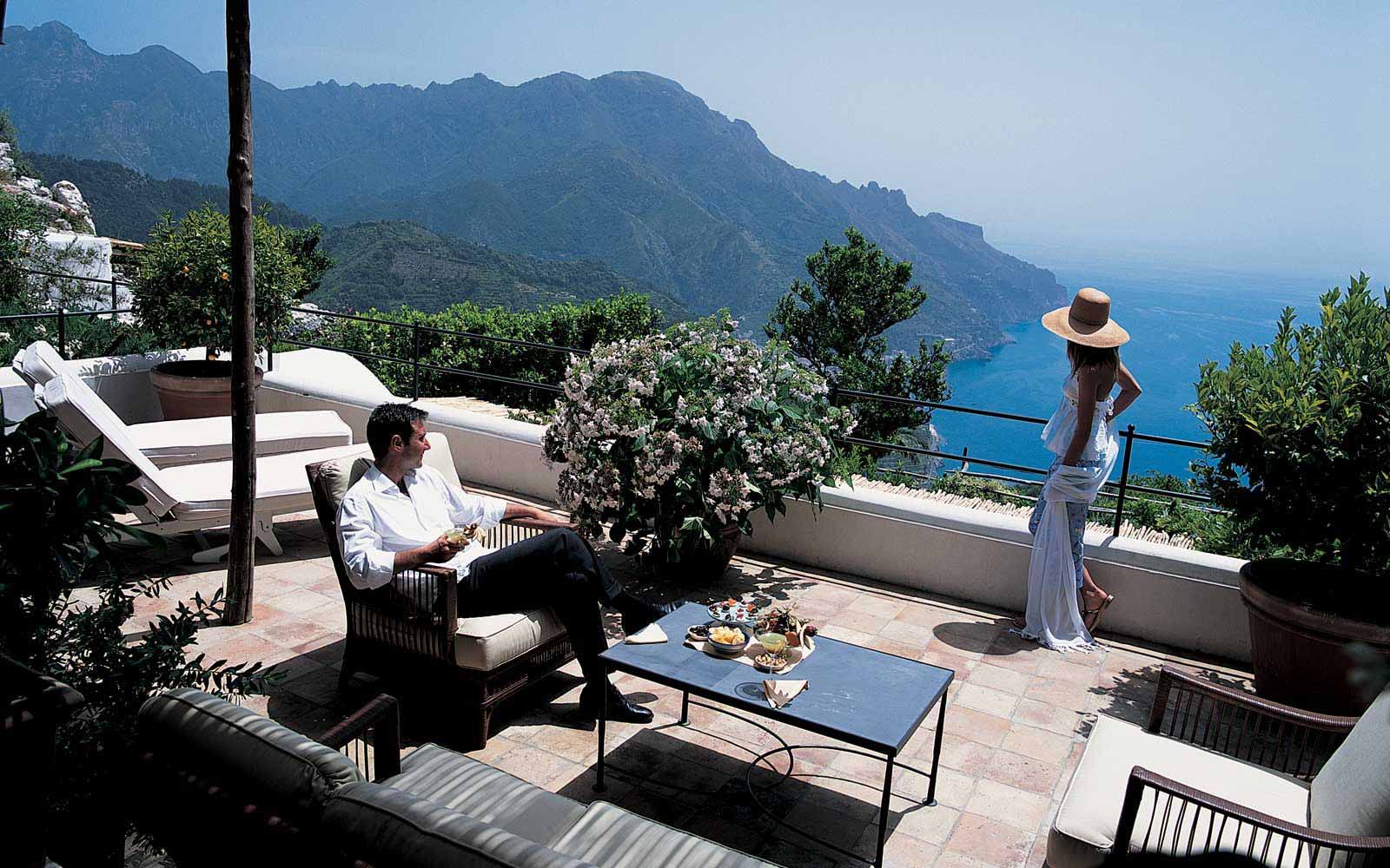 Terrace of Exclusive Suite at Belmond Hotel Caruso