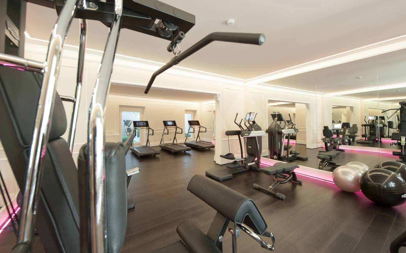 Fitness room at Hotel Brunelleschi