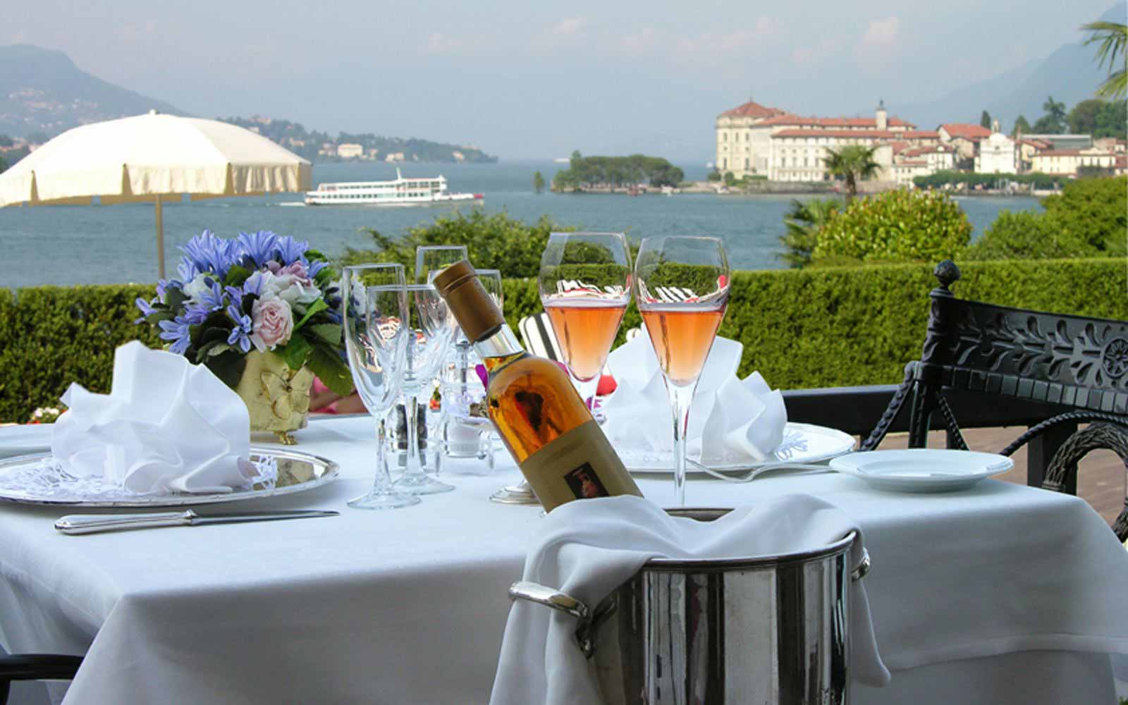 Restaurant at Villa e Palazzo Aminta