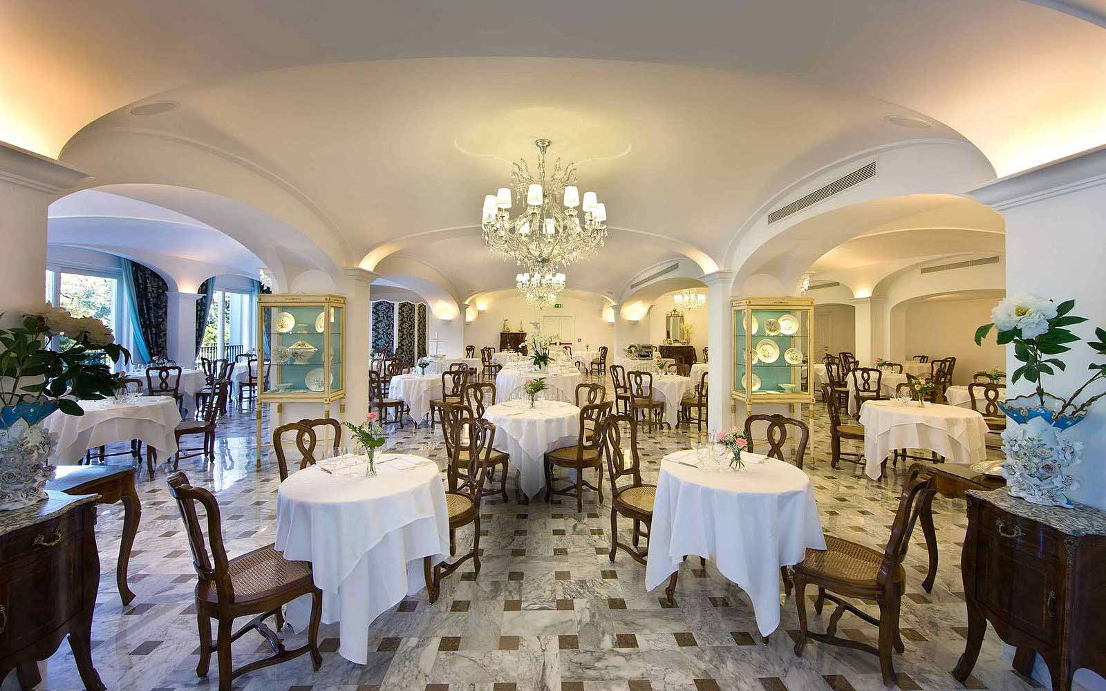 Tiffany Restaurant at the Grand Hotel La Favorita