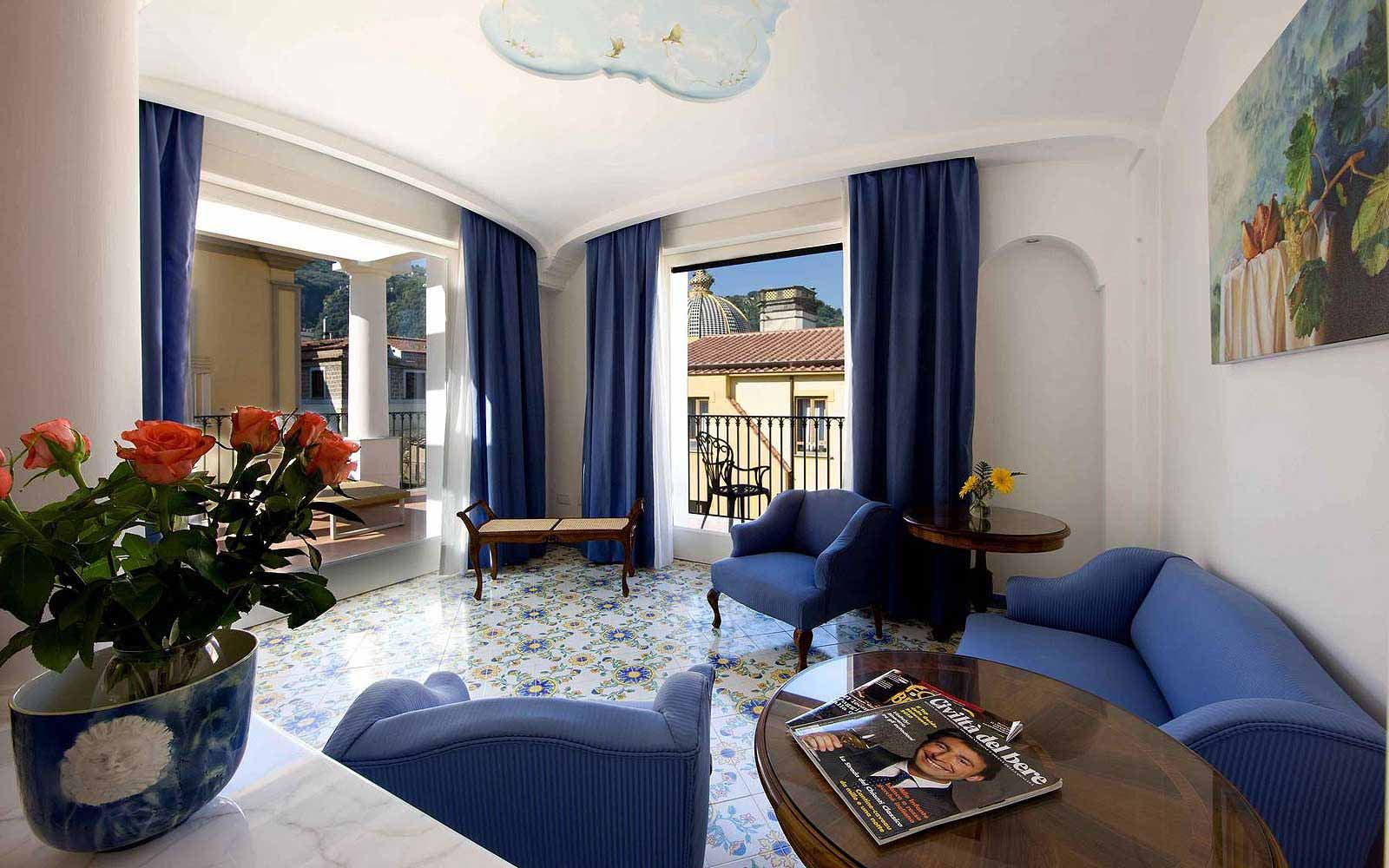 Junior Suite at the Grand Hotel La Favorita