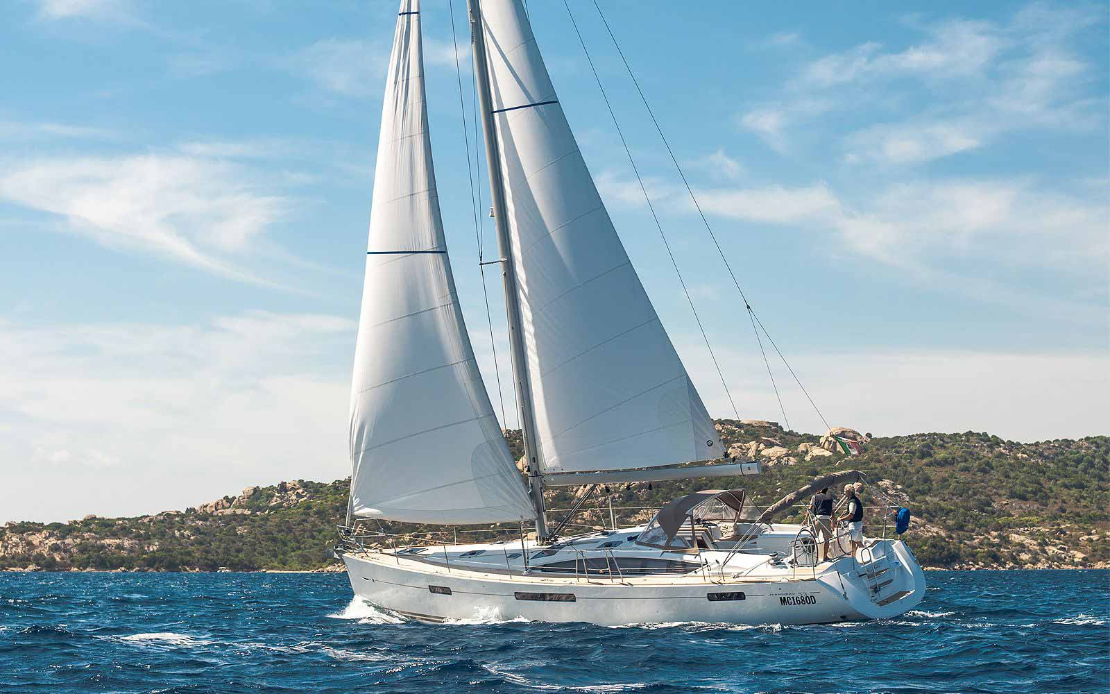 The Hotel Relais Villa Del Golfo & Spa's private sailing yacht 'BonAria'