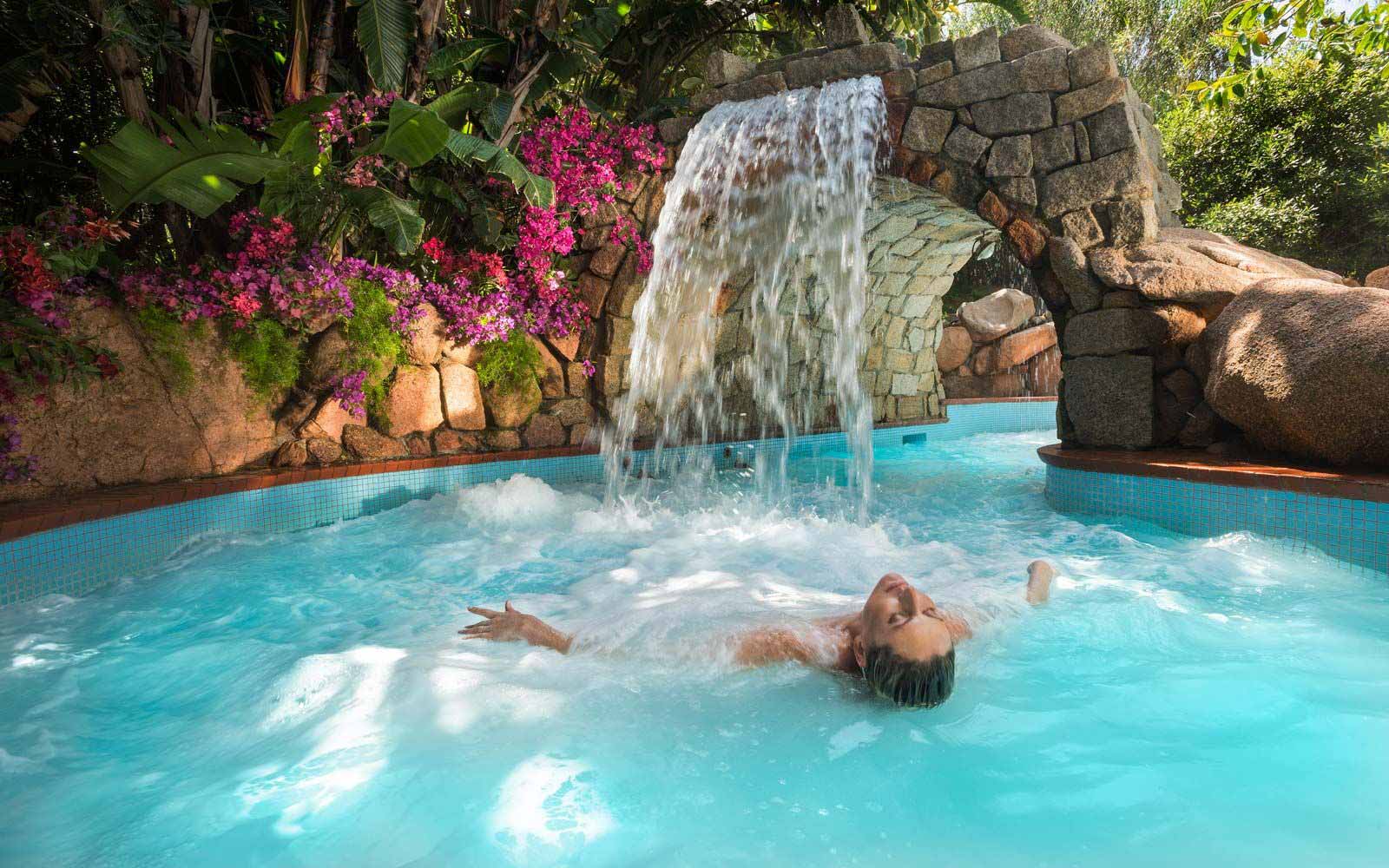 Acquaforte spa at the Forte Village Resort