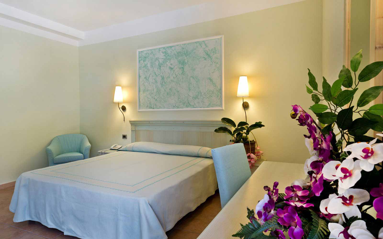 Double bedroom at Hotel Brancamaria