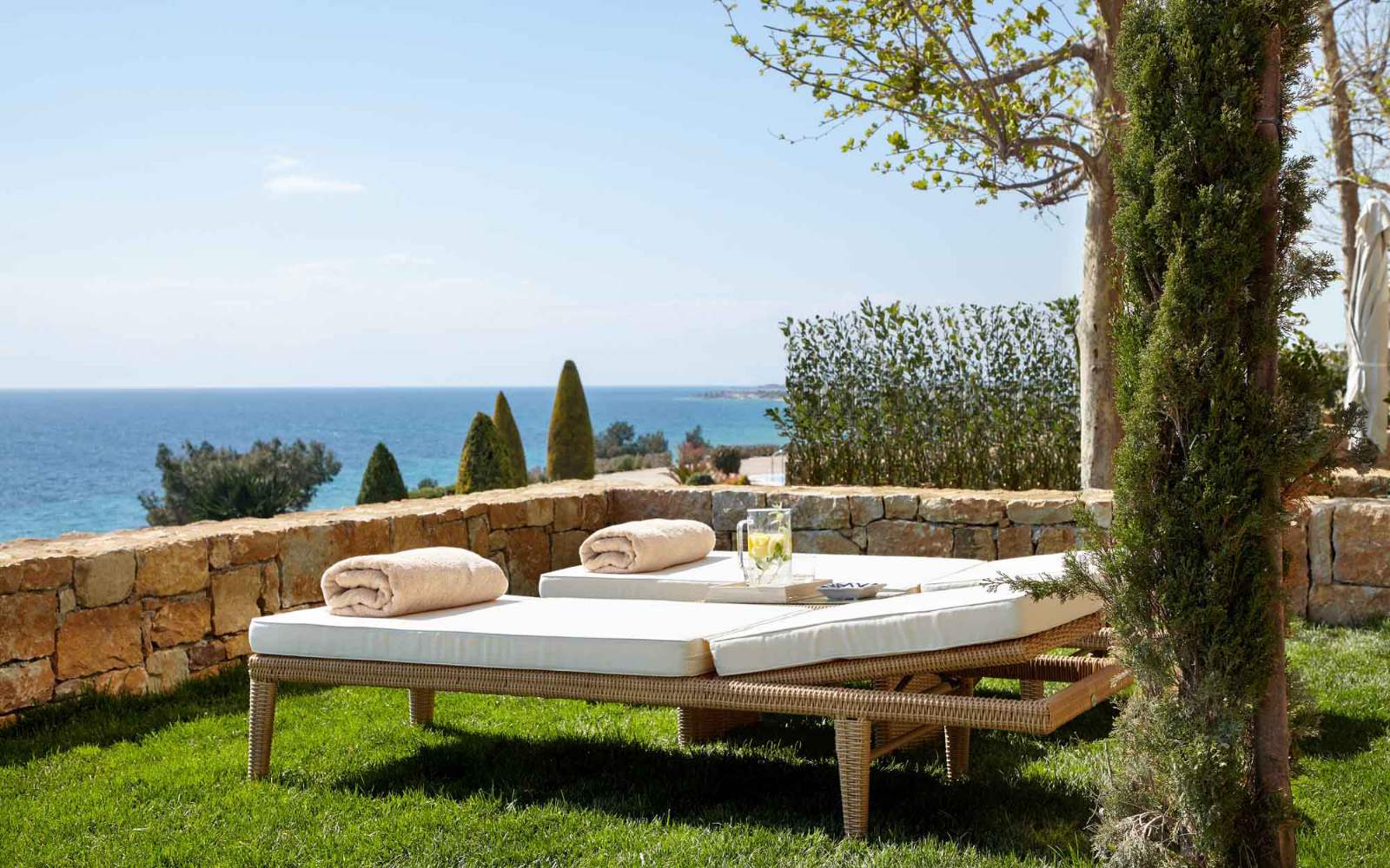 Ikos Oceania Deluxe Junior Suite with private garden