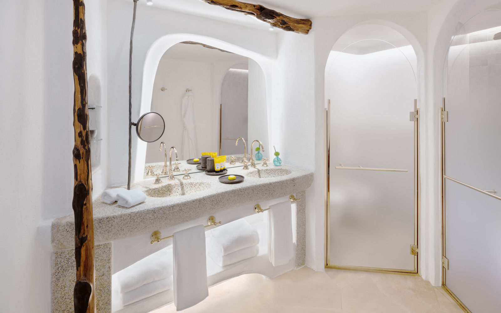 Hotel Cala Di Volpe  Luxury Suite Bathroom