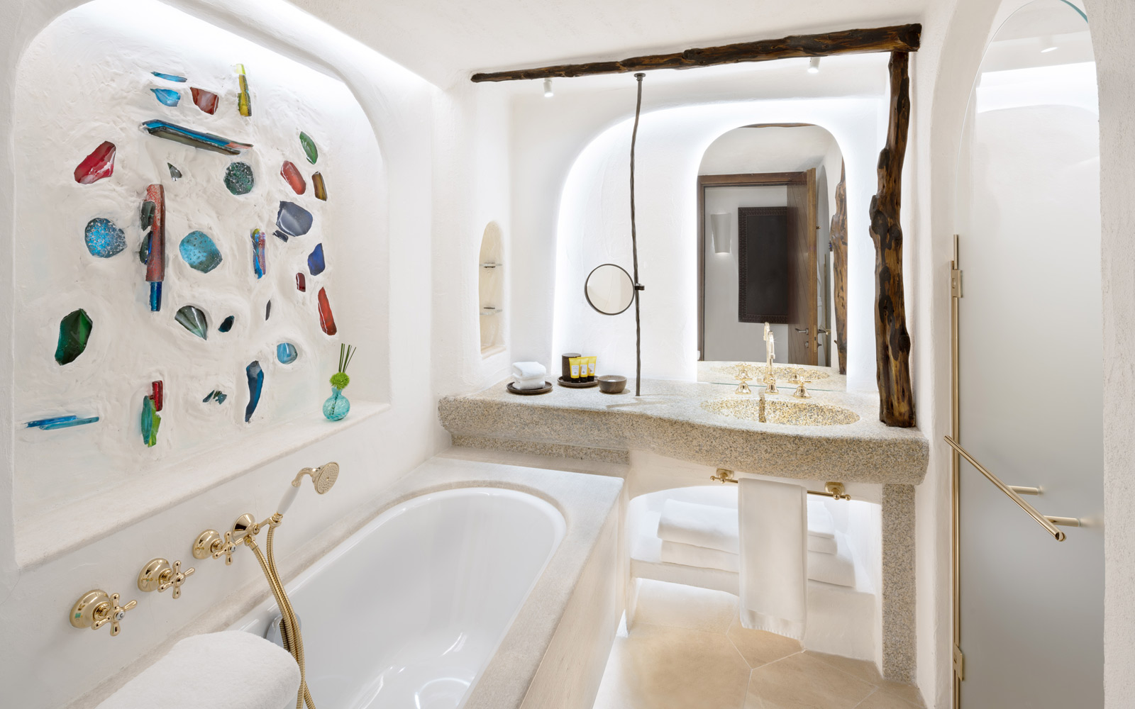 Hotel Cala Di Volpe  Premium Guest Bathroom