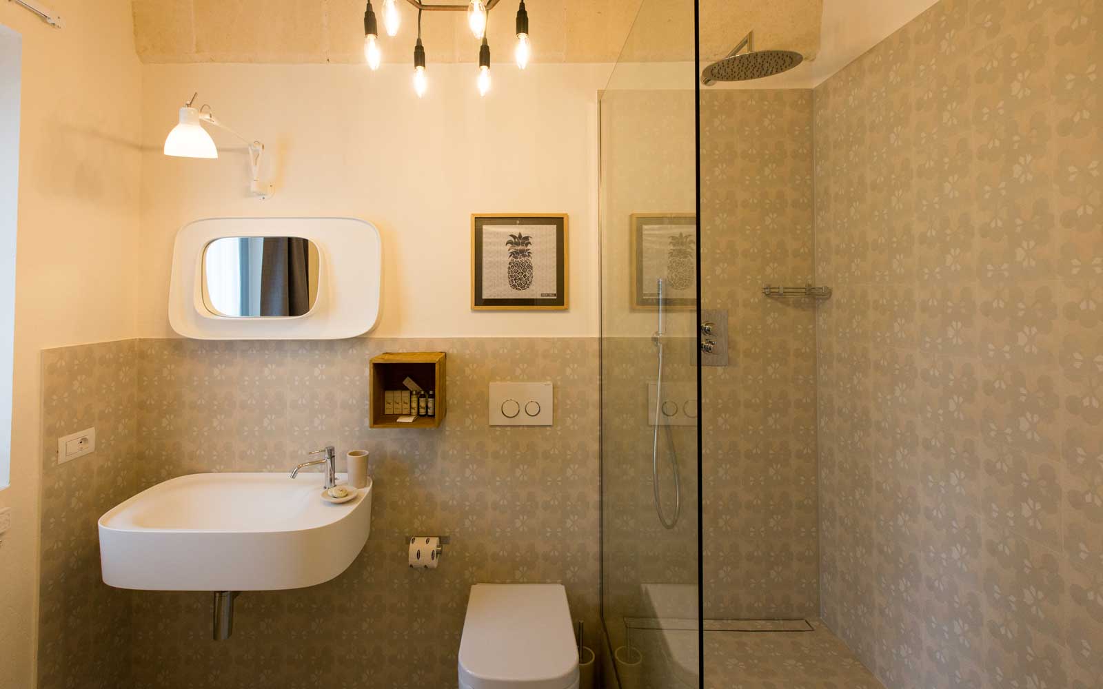 Deluxe Room Bathroom at Vinilia Wine Resort